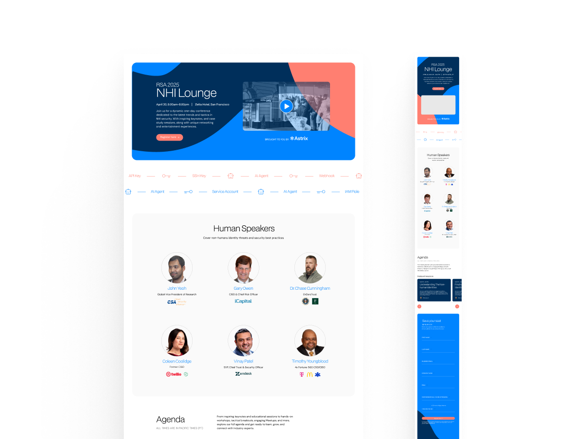 Landing Pages — web design